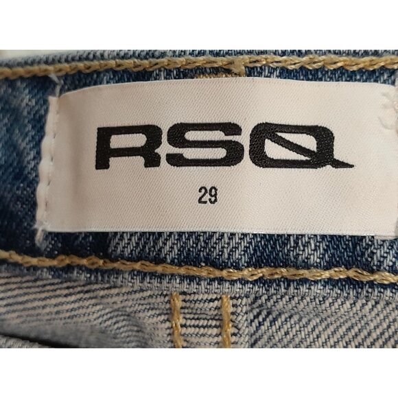 Vintage Womens Size 29 Boho Retro 60s Hippie High Rise Bellbottom Jeans - Picture 6 of 8